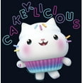 thumbnail image 2 of Girl's DreamWorks: Gabby's Dollhouse Cakey-Licious Cat  Graphic Tee Navy Blue X Small, 2 of 4