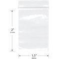 thumbnail image 4 of Plymor 1.5" x 2" (Pack of 200), 2 Mil Zipper Reclosable Plastic Bags, 4 of 4