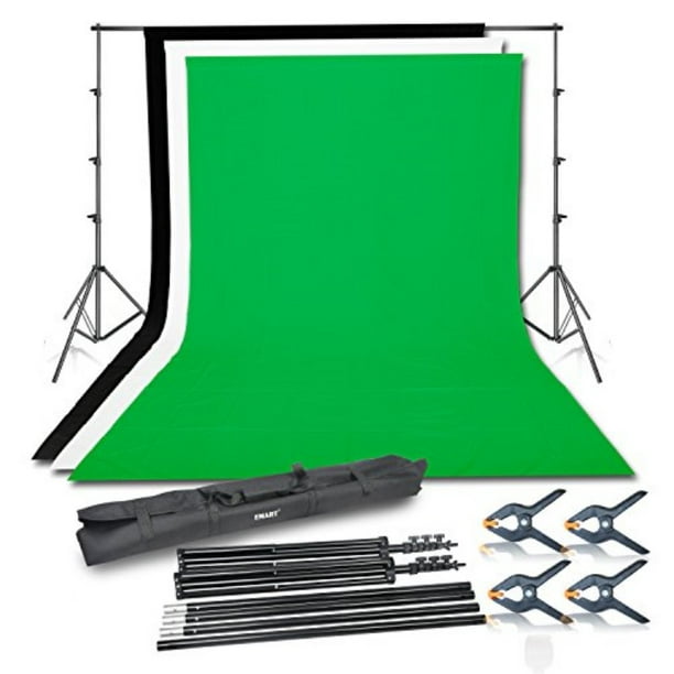 Emart Photo Video Studio Background Backdrop Stand Kit, 8.5x10ft