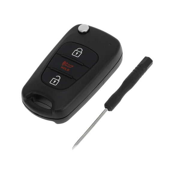3 Buttons Key Shell for Kia Sportage 2010-2013 for Kia Soul 2010-2013 Keyless Entry Remote Key Fob