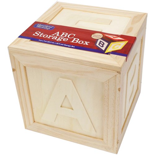 Heartland Wood Storage Box Abc