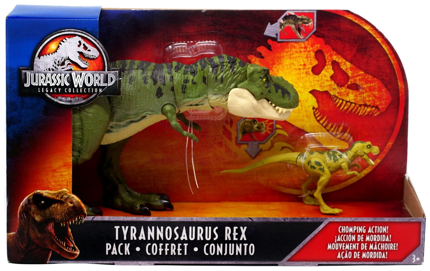 Jurassic World Legacy Collection Tyrannosaurus Rex Escape Pack Dinosaurier Dino 