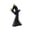 black 8.6x5.3x18.5cm, variant on Dualoai Abstract Couple Figurine Dancing Couple Statue Creative Wedding Decor Anniversaries Gifts for Living Room Bookshelf Home Desk black 8.6x5.3x18.5cm