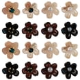 thumbnail image 1 of GOOHOCHY 16 piezas de cabello clips de garra flores clips de cabello para cabello niños pequeños clips accesorios, 1 of 8