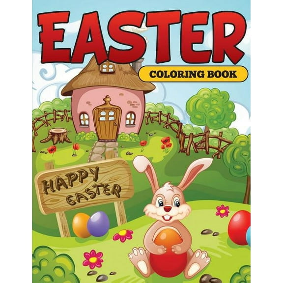 Easter Coloring Book, (Paperback)