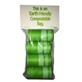 thumbnail image 2 of 100% Compostable, Recyclable and Biodegradable Eco-Friendly Pet Waste Bags from Thermoplastic Starch - 4 Pack of Refill Rolls, 2 of 2