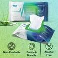 thumbnail image 2 of FifthPulse Disposable Body Wipes For Adults (80) - Premoistened Body Wipes For Adult Bathing, Extra Large - 8" x 12" Washcloths, 2 of 5