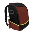 thumbnail image 3 of Mochila de limpieza, bolsa de limpieza, organizador de limpieza con múltiples bolsillos marrón, 3 of 9