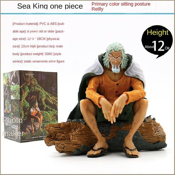 One Piece Stylist Photo Artist Anime Hades Sir Walter Raleigh Sitting Pose Group Standing Action Kawaii Figure Model Child Gift