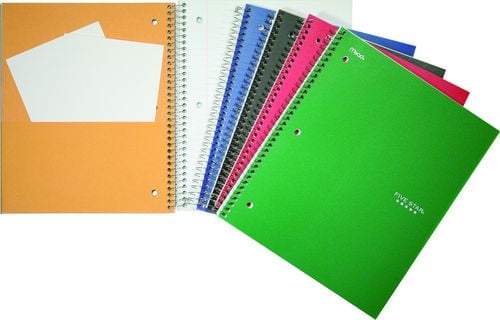 Five Star 2 Subject Wirebound Notebook