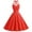 Red, variant on Women's Casual Dresses Plaid Halter Dresses for Women Vintage Rockabilly Dresses 1950 Polka Dot Swing Dresses Pin up Knee Length Dress Watermelon Red
