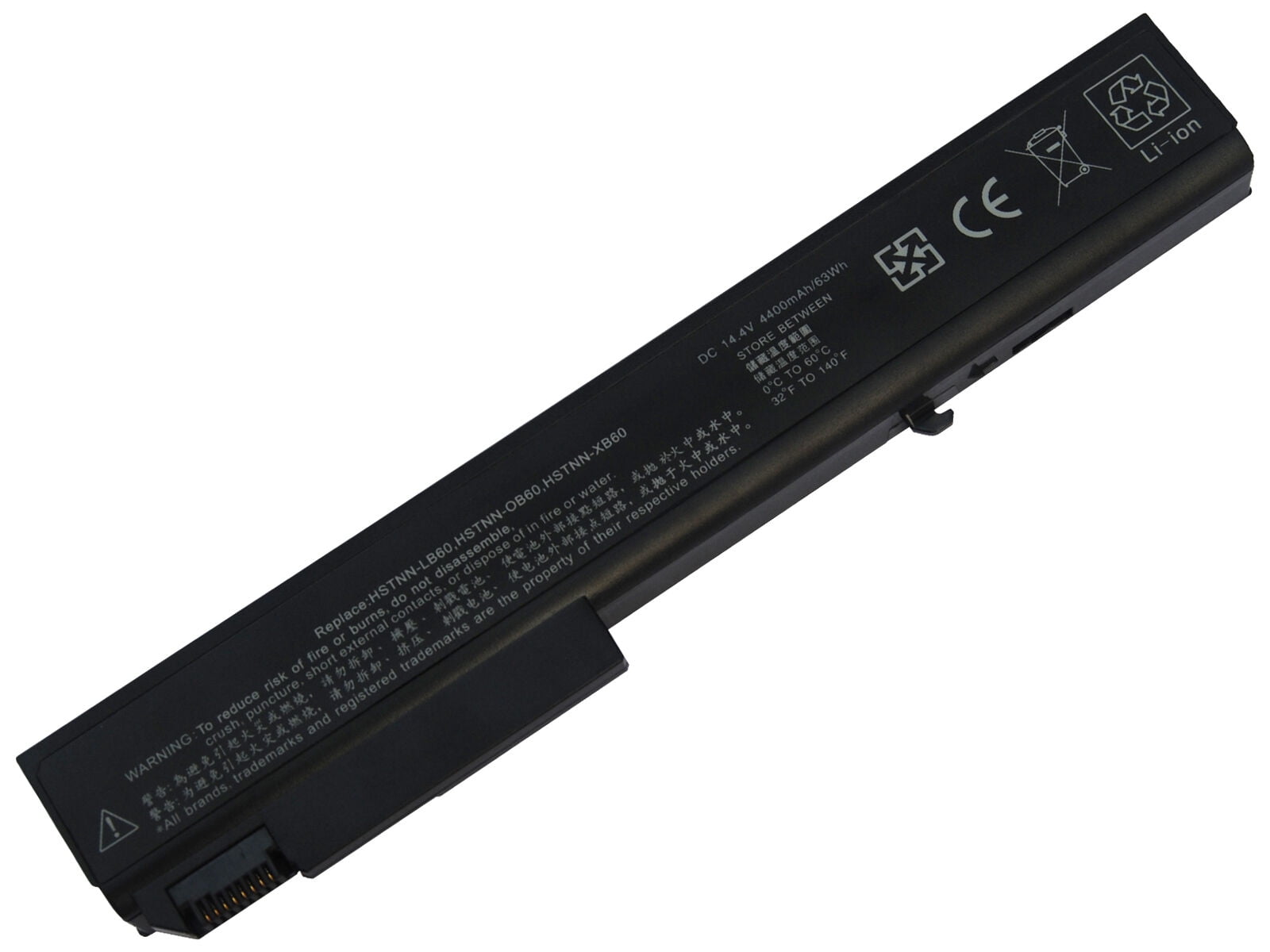 Laptop Battery for HP EliteBook 8530p 8530w 8540p 8540w HSTNNLB60
