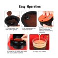 thumbnail image 4 of Kearding Cápsulas de café expreso de circulación Cáscara de múltiple Filtro de café reutilizable Cápsulas de café Cápsula de café recargable Juegos de servir café y té Kearding HA021750-00, 4 of 6