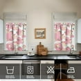 thumbnail image 4 of Kitchen Curtains 36 Inch Short - 3 Panel Set, Cute Cow Print Farmhouse Curtains, Rod Pocket, 100% Polyester for Rustic Farm, Kitchen, Cafe, Living Room, Easy Wash, 4 of 6