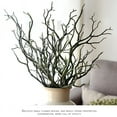 thumbnail image 3 of Dried Artificial Plant Tree Branches Stem Vase Home Flowers Decoration  White, 3 of 4
