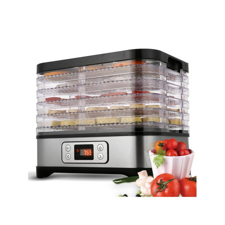 Professional Electric Food Dehydrator Machine Multi-Tier Food Preserver for Meat or Beef Fruit Vegetable Dryer (Best Dehydrator For Placenta Encapsulation)