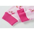 thumbnail image 6 of Baby Girls Pyjamas Owl Long Sleeve Sleepwear Toddler Winter 2 Piece Clothes Pink Nightwear Kids Cotton Pjs Sets 4T, 6 of 7