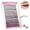 SBQ, variant on Eyelash Extensions 96 Clusters Lashes D Curl 0.07 Natural Individual Lash Extensions Mixed Tray False Eyelashes Soft & Strong Thin Band DIY at Home (F32-0.07D, 8-16mm)