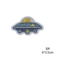 thumbnail image 2 of Astronaut Adhesive Patch Sticker Planet Cloth Sticker (26 Pcs), 2 of 5