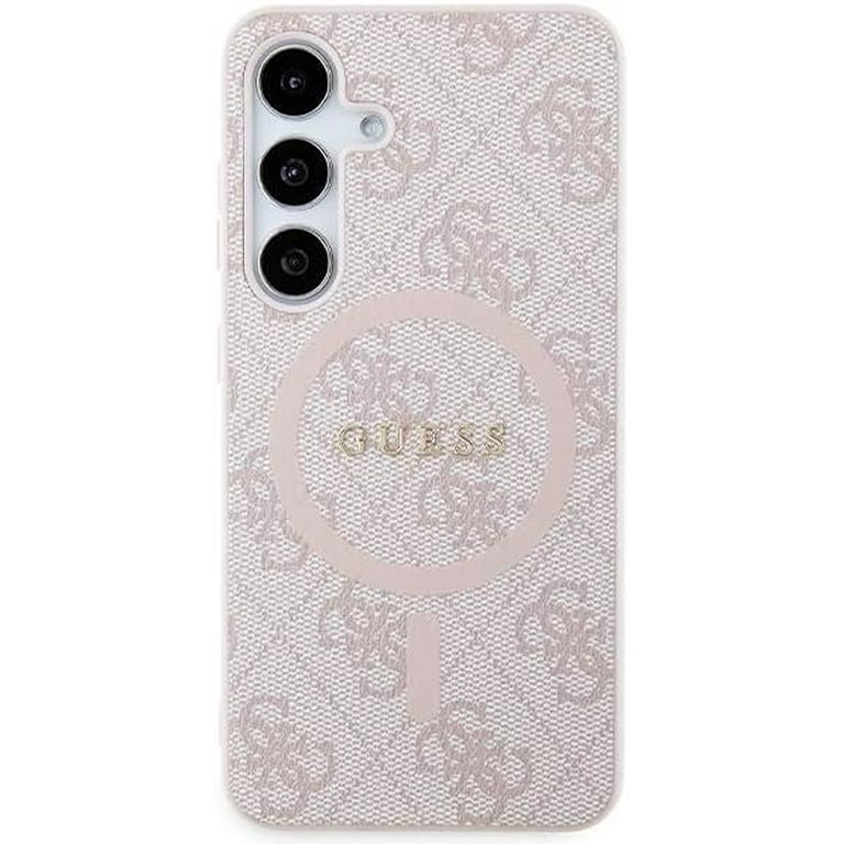 ●That Mobsta Guess Guess 4G Collection Leather Metal Logo with MagSafe Case for