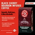 thumbnail image 3 of Fire Department Coffee Black Cherry Bourbon Infused Medium Roast Premium Whole Bean Coffee, 12 oz, 3 of 8