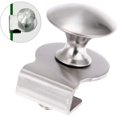 thumbnail image 4 of Stainless Steel Glass Door Handle / Clip / Glass Clip 5-8mm Showcase Furniture Cabinet Drawer Handle, No Drilling, 2, 4 of 5