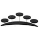 thumbnail image 2 of Soportes acrílicos para cupcakes, expositor para 5 cupcakes, soporte para cupcakes y postres. Negro, 2 of 9