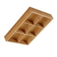 thumbnail image 3 of Plato dividido versátil para restaurantes Bandeja de madera con múltiples compartimentos para servir ollas calientes y sushi, 3 of 8