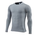 thumbnail image 1 of Playeras Básicas Algodon Hombre Camiseta De Manga Larga Ajustada Deportiva Para Correr Y Entrenar, 1 of 4