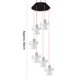 thumbnail image 3 of Lámpara De Carillón De Viento Impermeable 6LED Solar Wind Chime Light String Decoración de Halloween D Ghost Doll Sywqhk Libre de BPA, 3 of 3