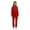 Red, variant on ranrann Kids Coveralls Girls Boys Mechanic Costume Long Sleeve Cargo Jumpsuit Flightsuit Red 6