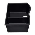 thumbnail image 4 of Pemberly Row Black 33" Double Bowl Undermount Granite Composite Kitchen Sink, 4 of 9