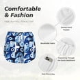 thumbnail image 4 of Balery Evil Eye Pantalones cortos deportivos para mujer con forro y dos bolsillos, elásticos, para entrenamiento, gimnasio, yoga-Large, 4 of 7