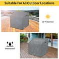 thumbnail image 6 of STARTWO Outdoor Bar Set Cover – Heavy-Duty Oxford Cloth, Weatherproof & Waterproof, Black, 6 of 7