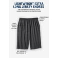 thumbnail image 4 of KingSize Men's Big & Tall Lightweight Longer Length Jersey Shorts, 4 of 5