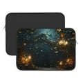Cauagu Magical Library Butterfly Night Print Laptop Sleeve Case, Laptop