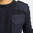thumbnail image 6 of BRANDIT INDIVIDUAL WEAR Adult Male Commando Sweater, Color: Navy, Size: M, 6 of 7
