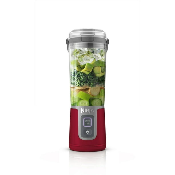 Reacondicionado Licuadora portátil Ninja Blast 473 ml Cranberry Red Renewed