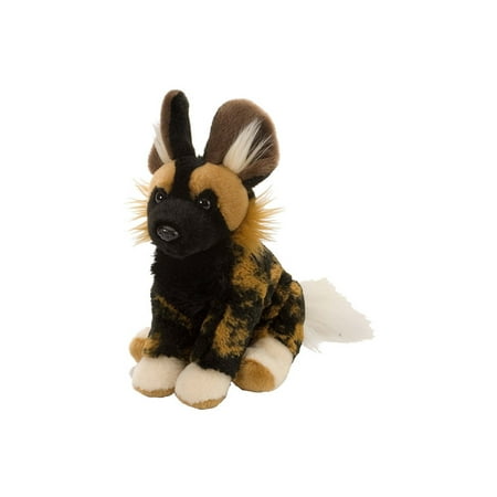 african wild dog plush