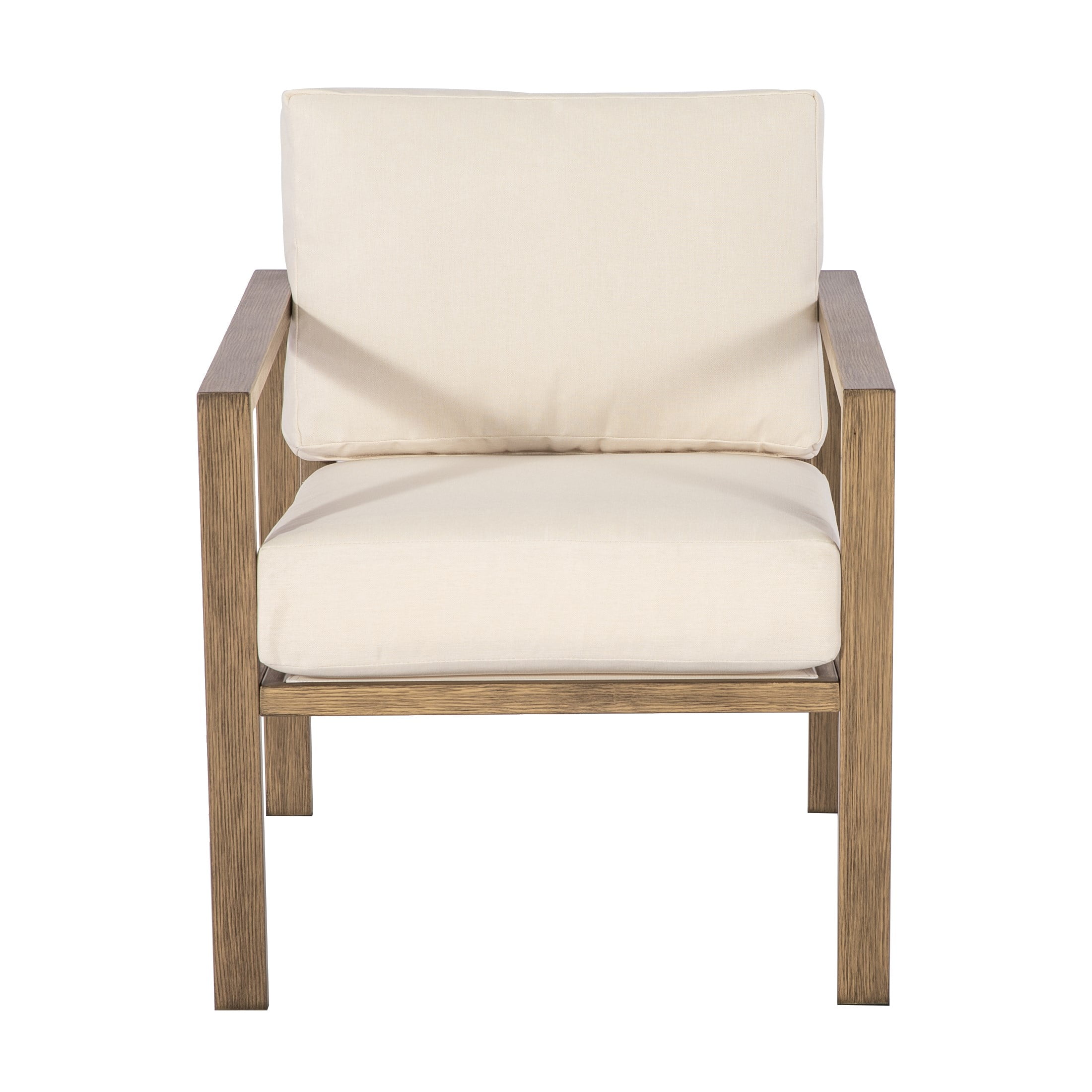Mainstays Dashwood 4-Piece Outdoor Patio Conversation Set, Cream