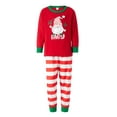 thumbnail image 6 of Family Matching Christmas Pajamas Set Santa Claus Sleepwear Xmas PJS Set for Couples and Kids, 6 of 10