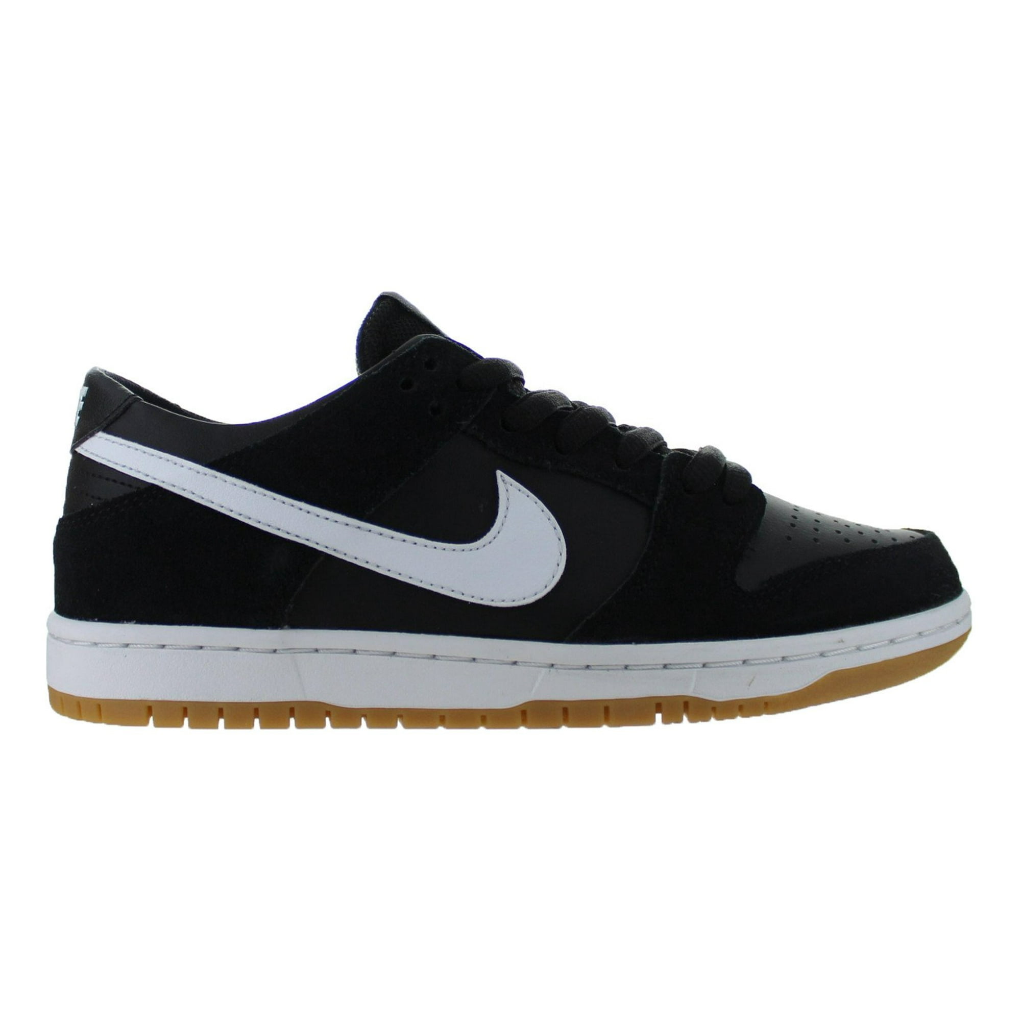 Mens Nike SB Zoom Dunk Low Pro Black White Gum Light Brown 854866