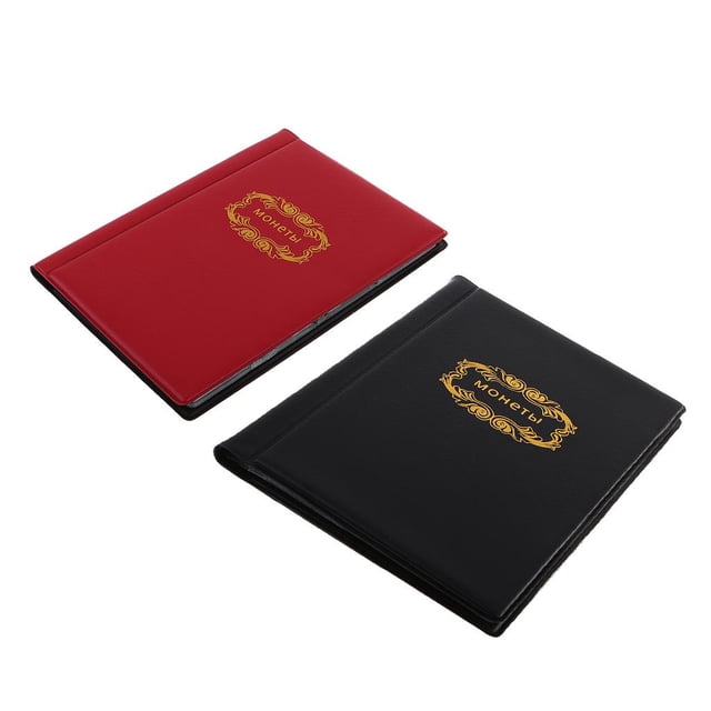 2 Piezas de Soportes de Recogida de Monedas CUTICAT para Álbum de Almacenamiento