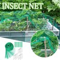 thumbnail image 1 of Filet de Protection pour Légumes et Plantes de Jardin, Filet Anti-Insectes, Attache, 30 Boulons en U, 15, 1 of 8