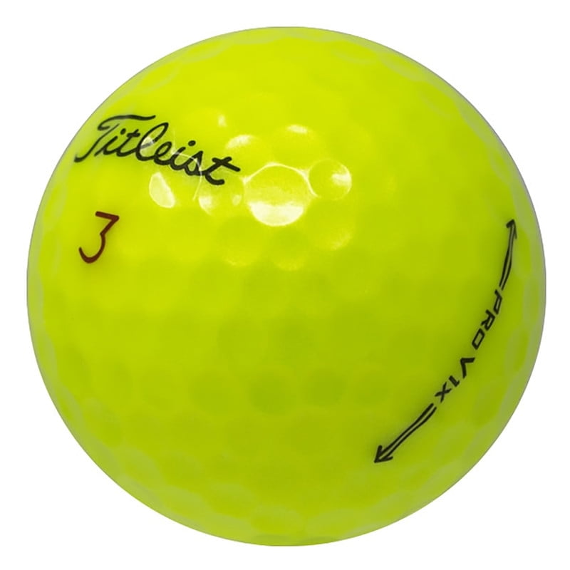 Pre-Owned Titleist Pro V1x Yellow 2021 Golf Balls, Mint / AAAAA Condition, 12 Count, by Reload