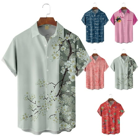 

Adult Crewneck Button Down Shirt Vintage Cheap Tops For Men Boys