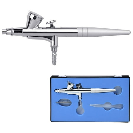 Single Action 0 4mm Airbrush Spray Gun Kit Precision Air Cake