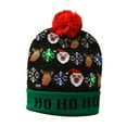 thumbnail image 4 of Gorro de Navidad Gorro de Punto Informal Gorro de suéter para Interior y Exterior Año Nuevo Papá alces Yuyangstore Gorro de invierno, 4 of 7