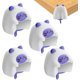 thumbnail image 2 of Edge Soft Toddler Proofing Protectores de bordes y esquinas Protectores de esquinas de mesa portátil lindo Bump Soft Protectores de esquinas para muebles de vidrio 4X Mesas Esquina Niño Protector Para, 2 of 7