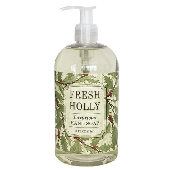 Greenwich Bay Trading Company Holiday Collection: Fresh Holly 16oz Hand Soap